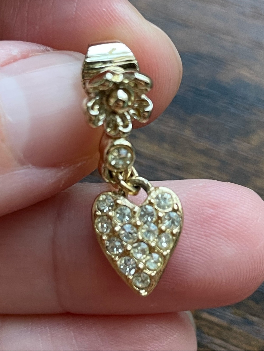 Vintage Costume Clip-on Earrings by Sarah Lov